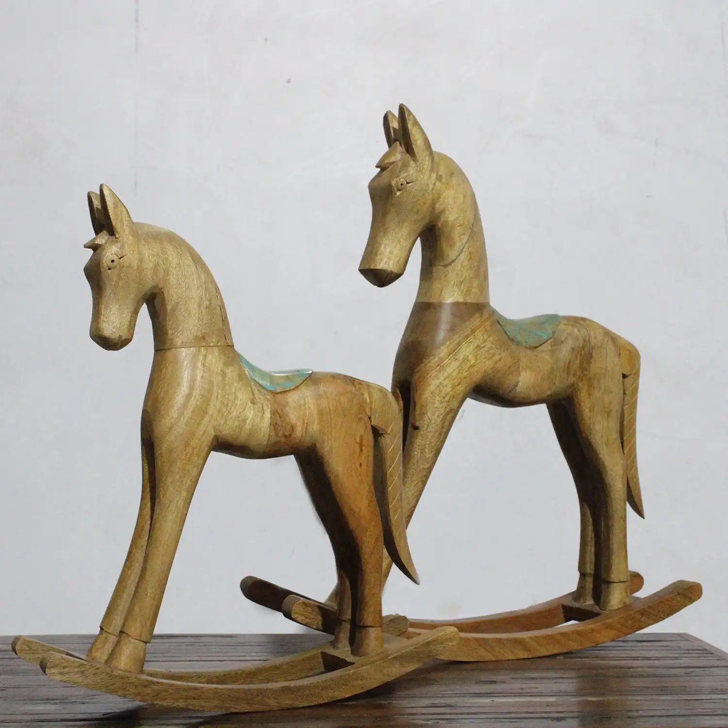 Wooden Rocking Horse  Small Set/2 - popular handicrafts